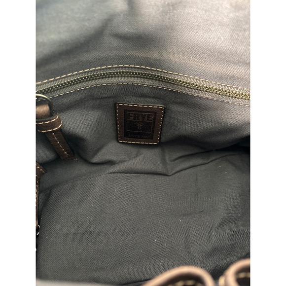 Frye The Artisan Satchel with detachable Crossbody Strap Brown Cognac Leather